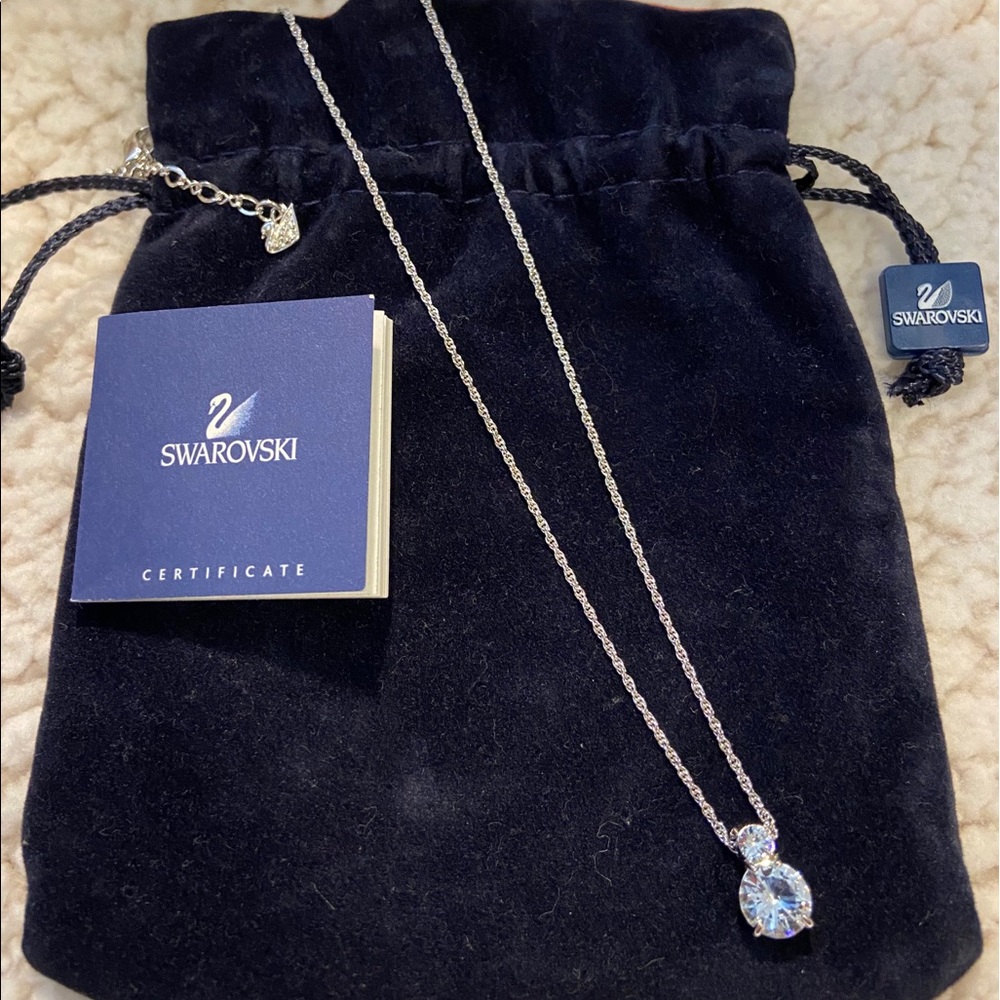 Swarovski crystal pendant necklace